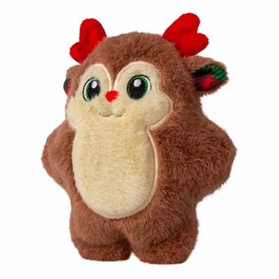KONG Holiday Snuzzles Jul Ren med Röda Horn